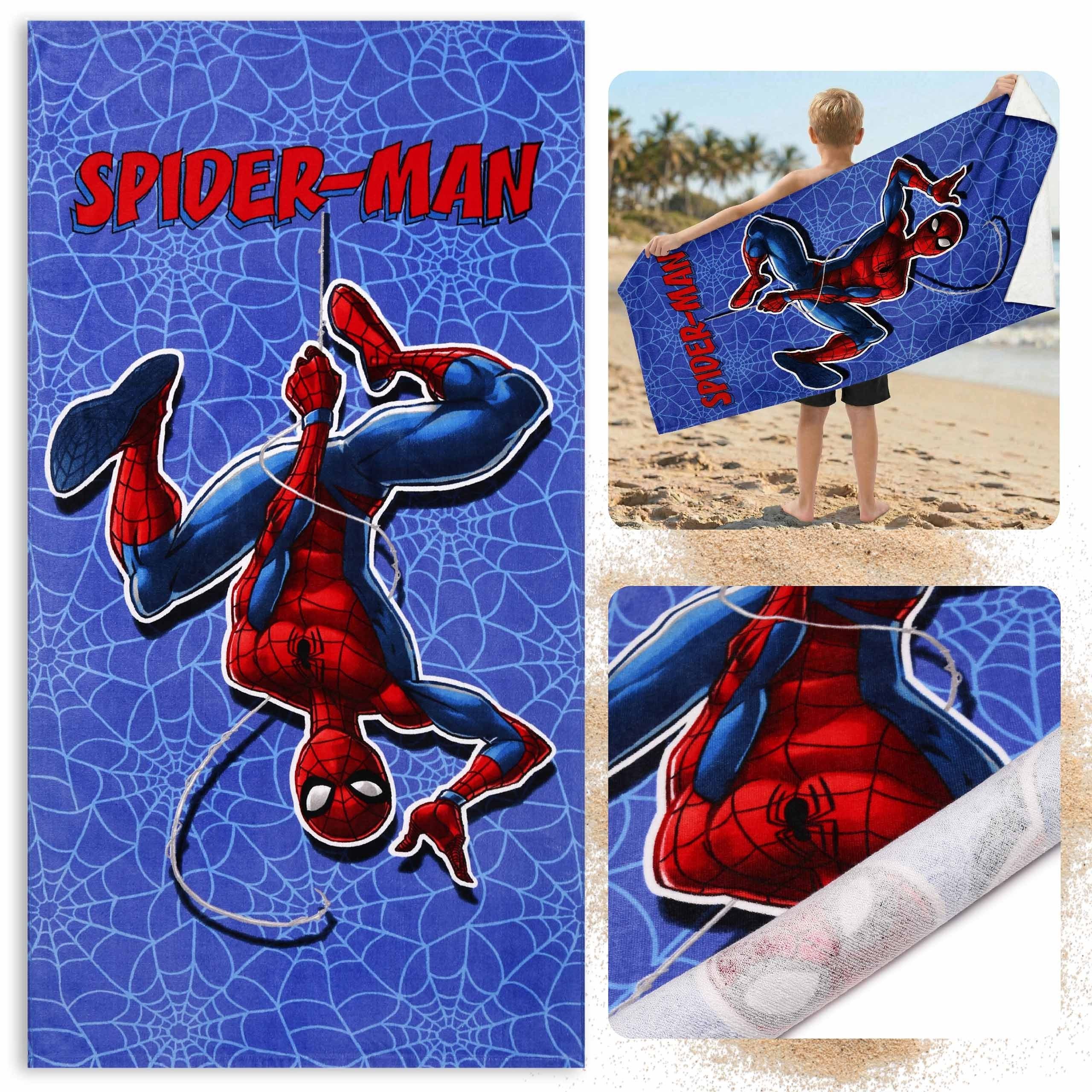 MARVEL Badetücher MARVEL Spider-Man Strand- und Badetuch Baumwolle 70x140 cm