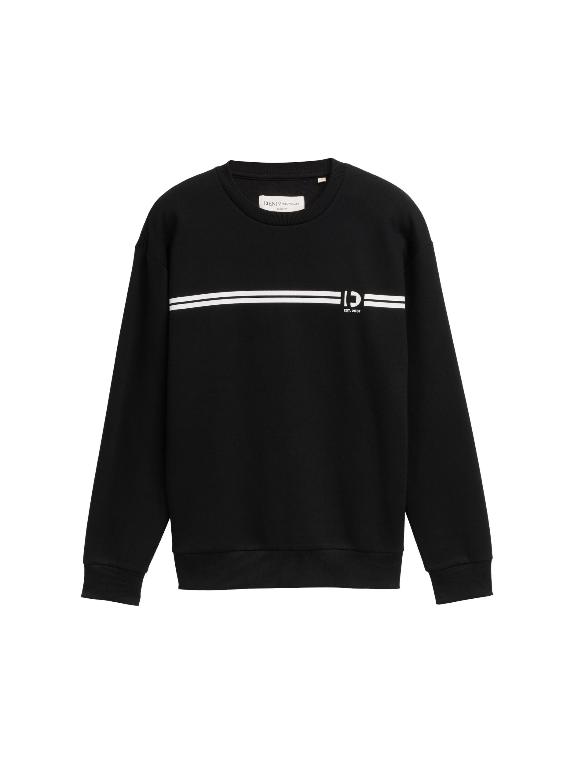 TOM TAILOR Sweatshirt printed crewneck sweater günstig online kaufen