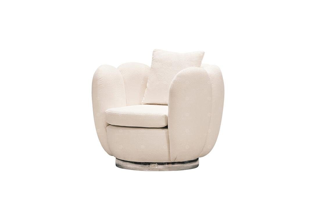 Sessel), Relaxsessel in Sessel Made JVmoebel (1-St., Sitzer Einsitzer Europa Weiß Moderne Wohnzimmer Sessel