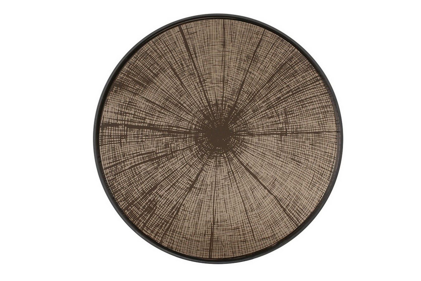 Ethnicraft Tablett Notre Monde Tablett Bronze Slice D 61 cm