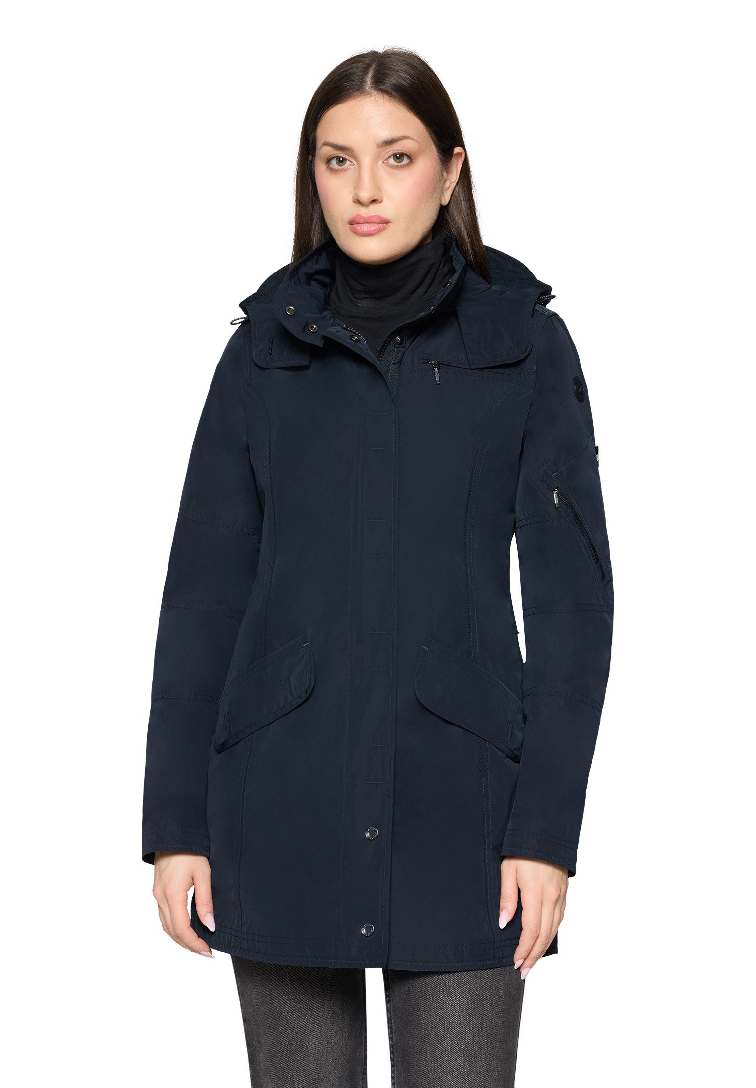 Gil Bret Outdoorjacke mit Kapuze günstig online kaufen