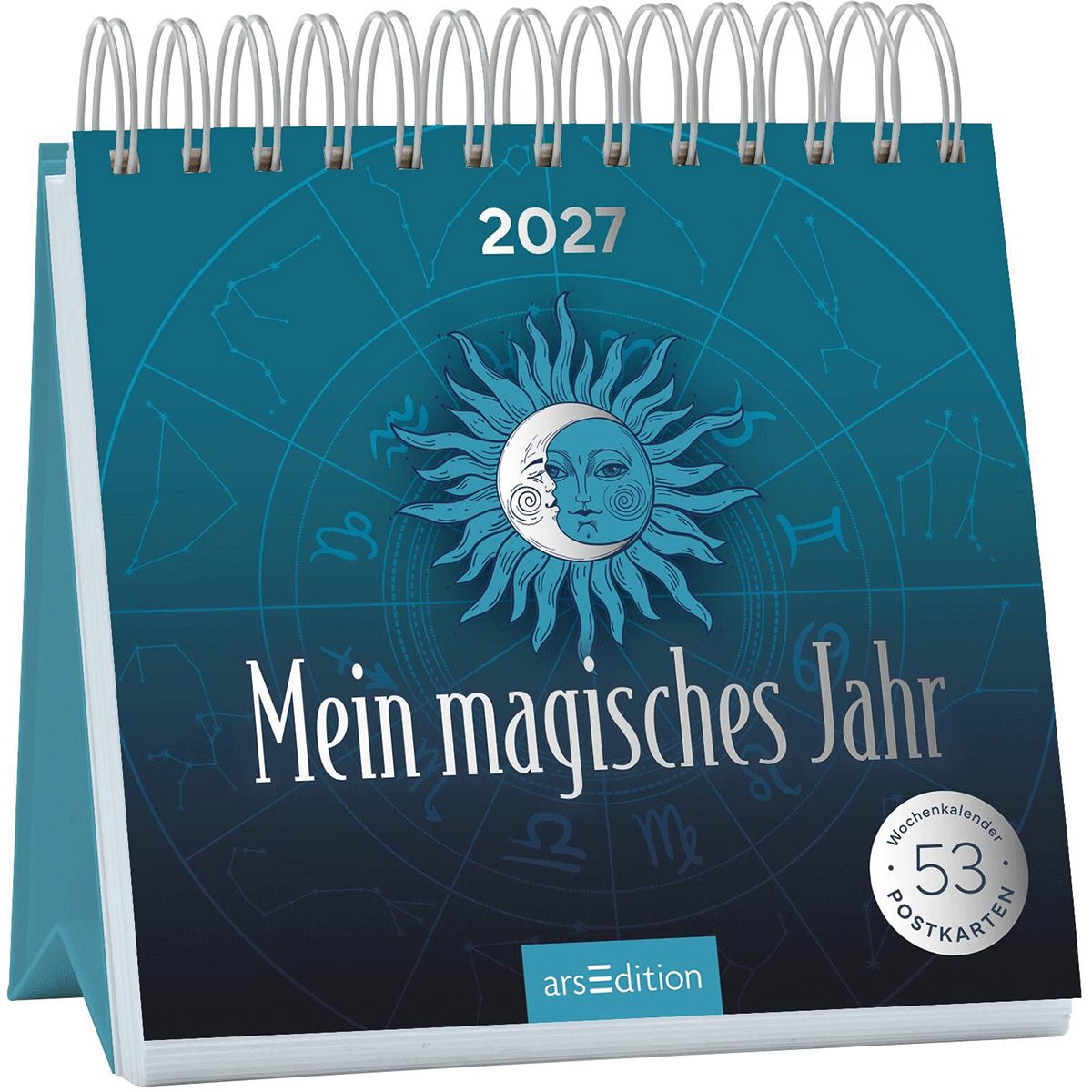 Wandkalender Postkartenkalender Mein magisches Jahr 2027: Wochenkalender 2027, 5