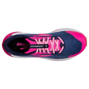 Brooks Damen Trailrunningschuhe - Catamount 2 - Peacoat/Pink/Biscuit Laufschuh