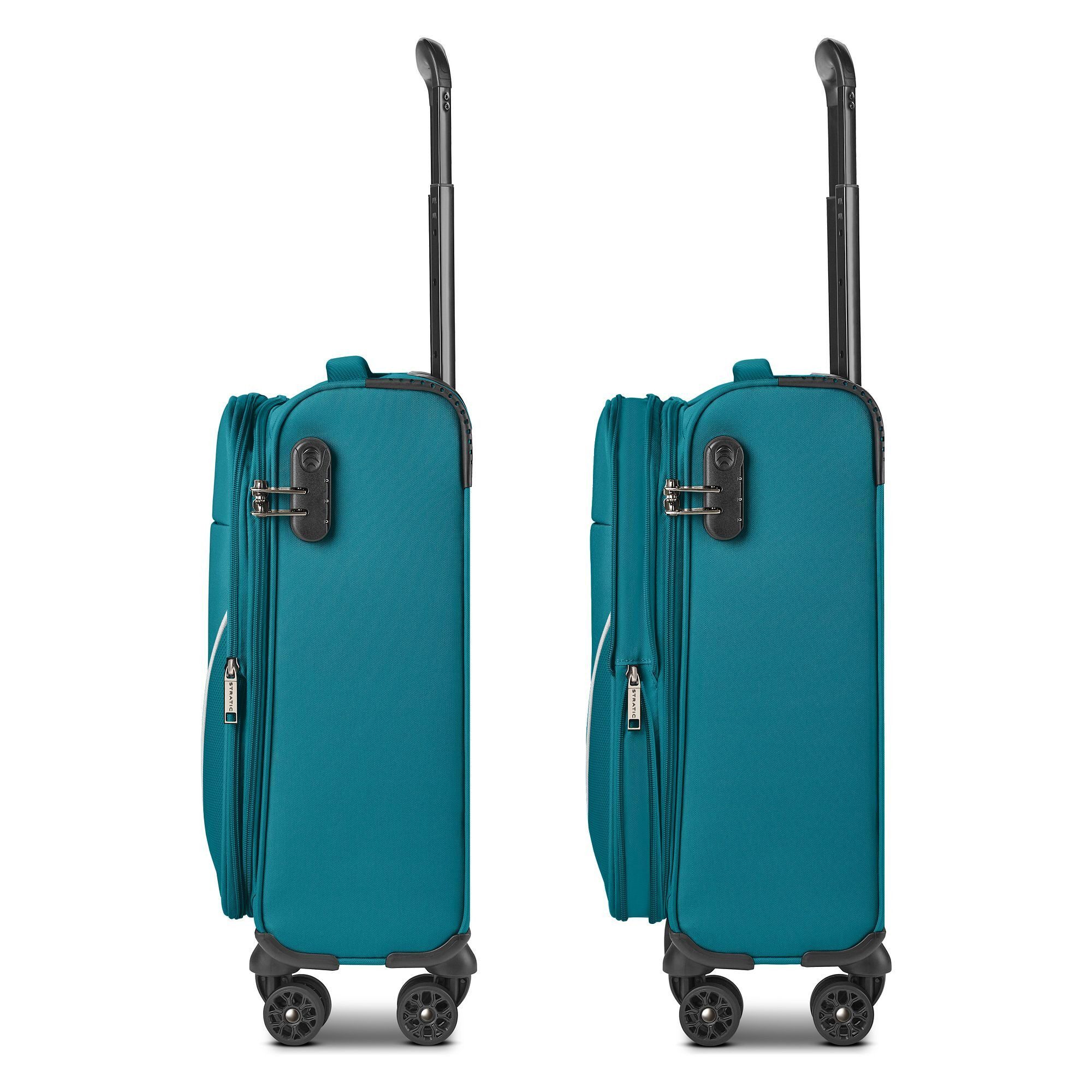 Stratic Handgepäck-Trolley taska, 4 Rollen, Polyester