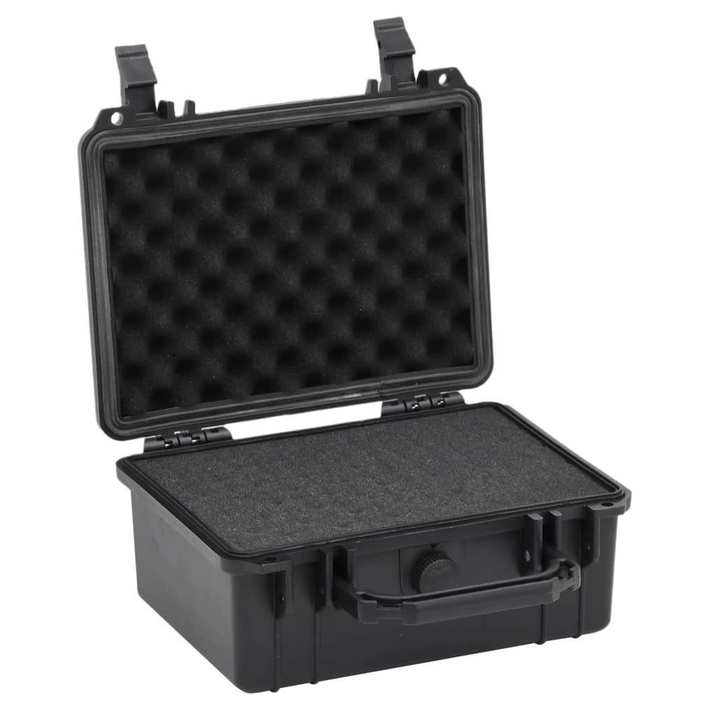 vidaXL Kameratasche Flugkoffer Tragbar Schwarz 24x19x11 cm PP