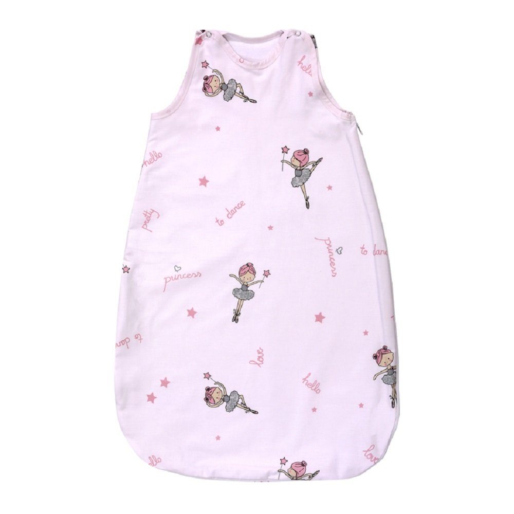 Lorelli Babyschlafsack Baby-Sommerschlafsack Summer (1 tlg), Länge 100 cm Breite 50 cm, 100% Baumwolle rosa pink