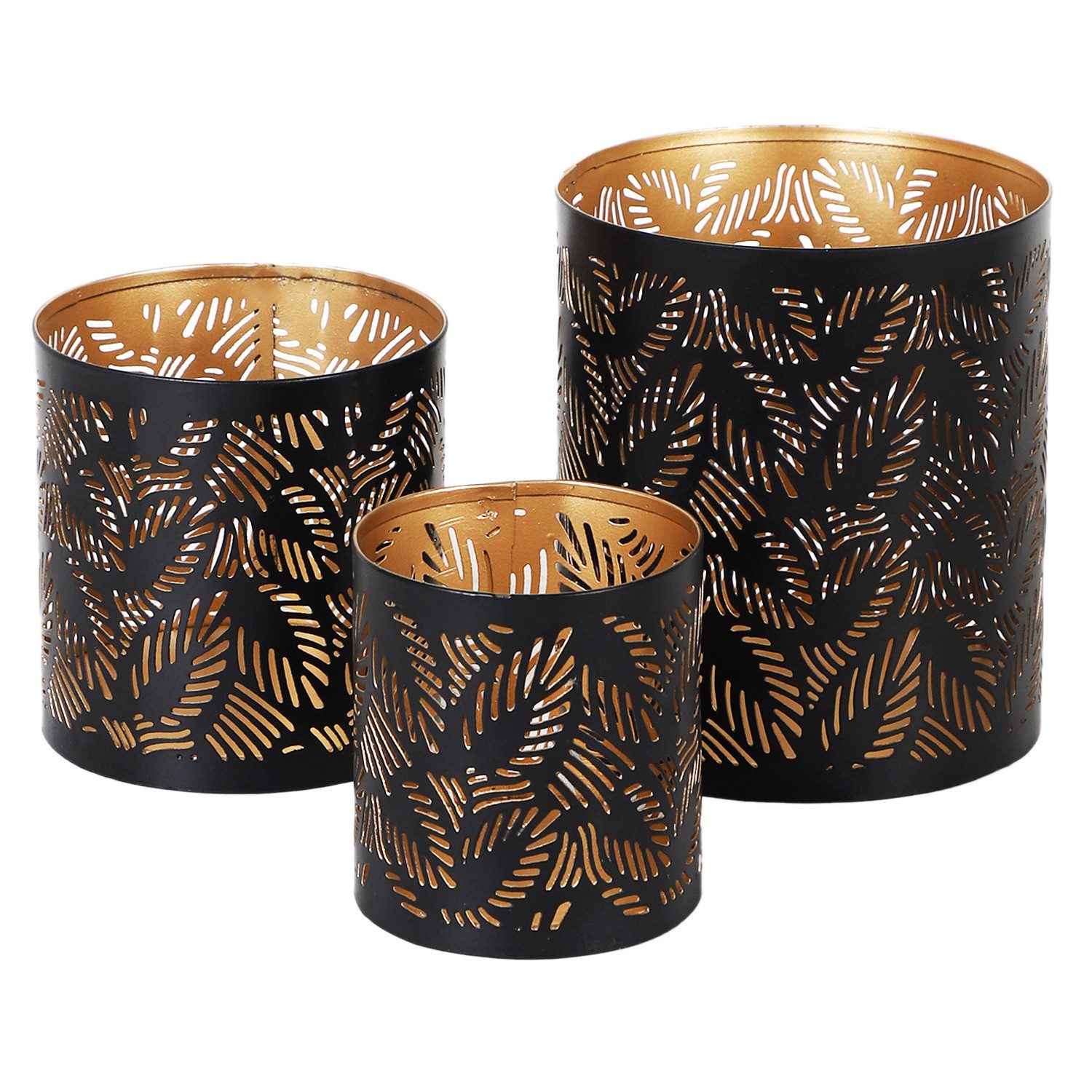 Marrakesch Orient & Mediterran Interior Teelichthalter 3er Set Orientalisch günstig online kaufen