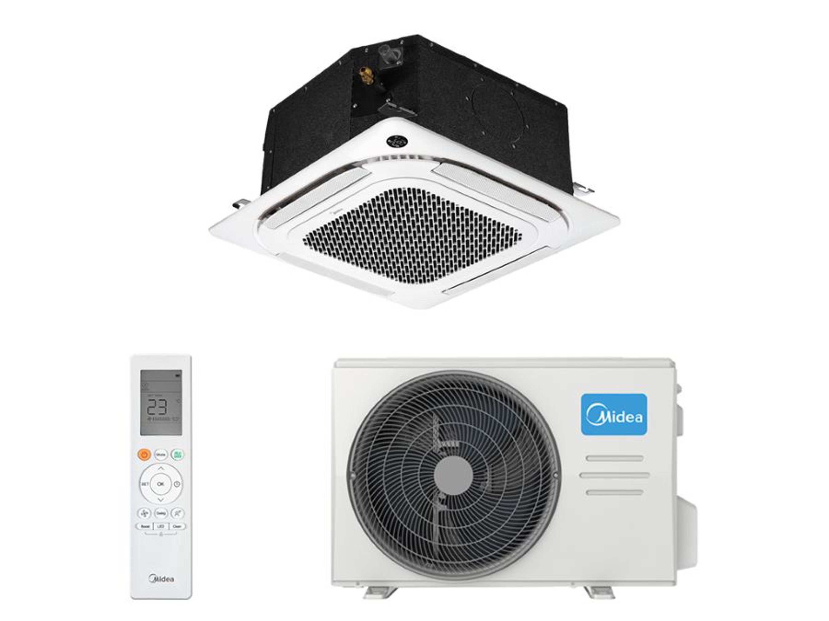 Midea Split-Klimagerät MOX230-12HFN8-ME + MCA4U-12HRFNX(GA)