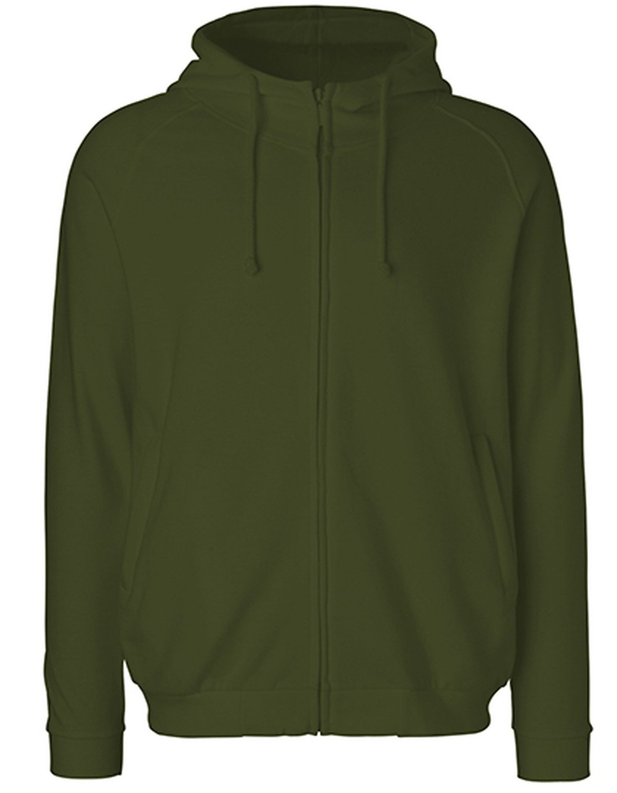 Neutral Kapuzenpullover Unisex Hoodie With Hidden Zip
