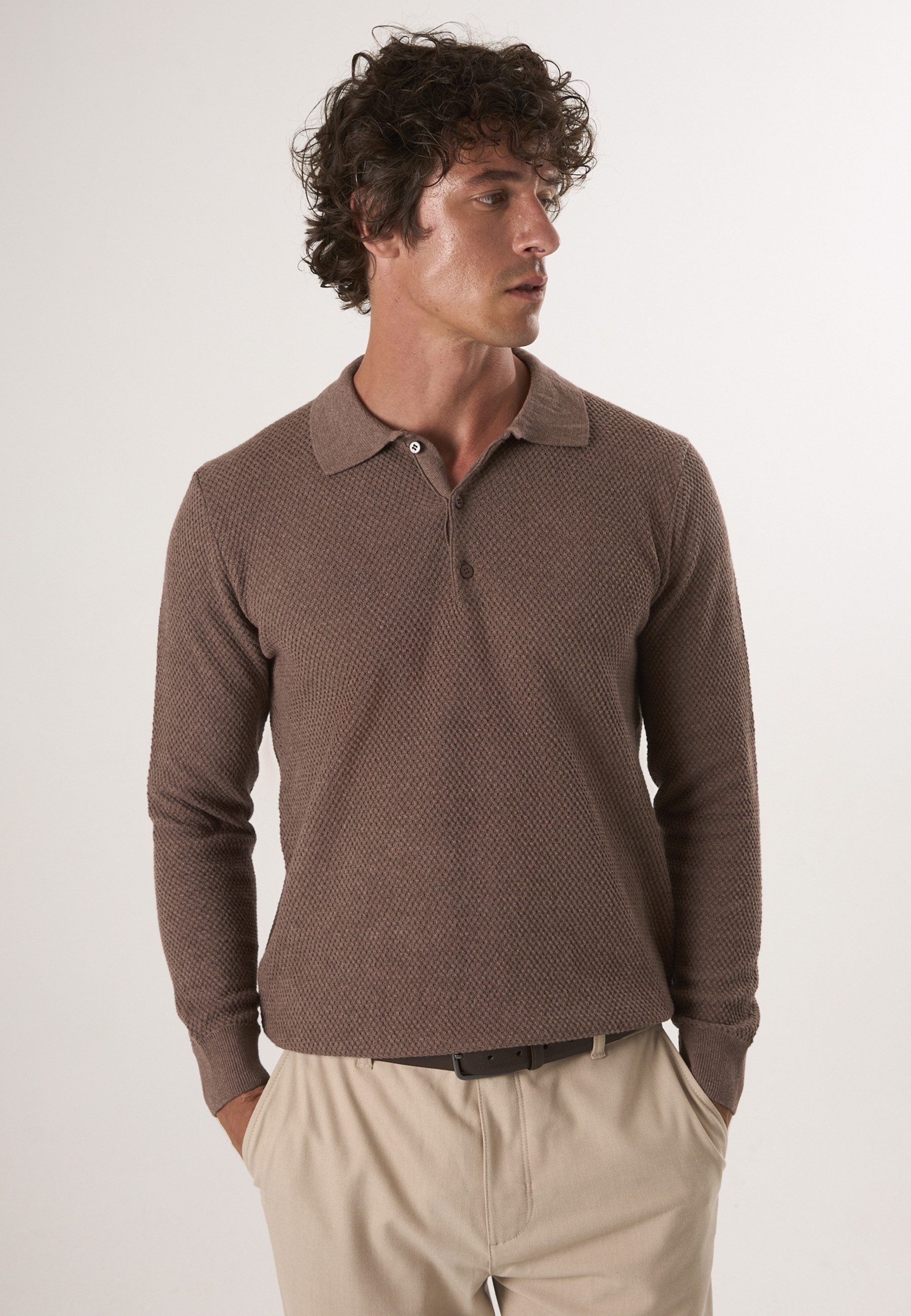 Felix Hardy Polokragenpullover Pullover mit Polo-Kragen und Knöpfen günstig online kaufen