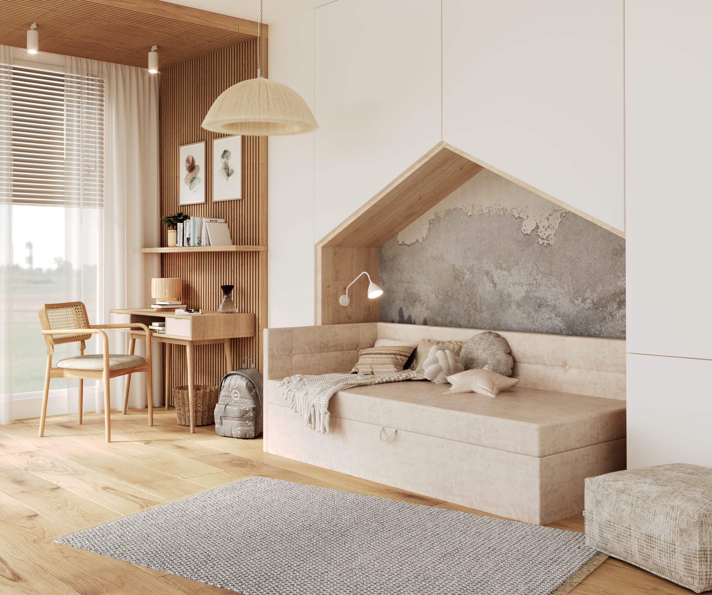 thematys Jugendbett Polsterbett Stauraumbett Springbett 90x200cm, 120x200cm günstig online kaufen