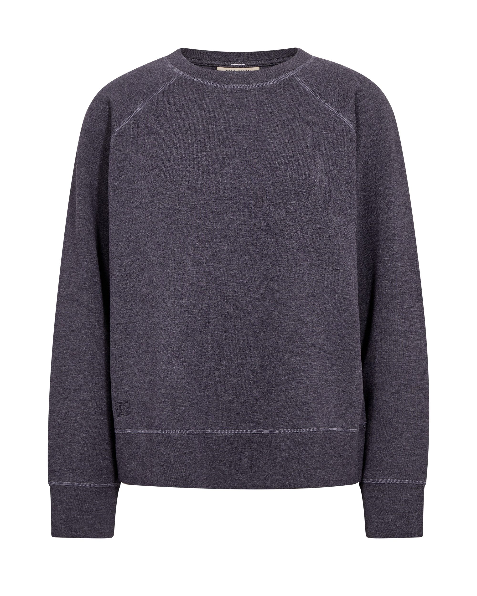 Mos Mosh Sweatshirt MMAbello O-LS Mèlange Sweatshirt Sweet Grape