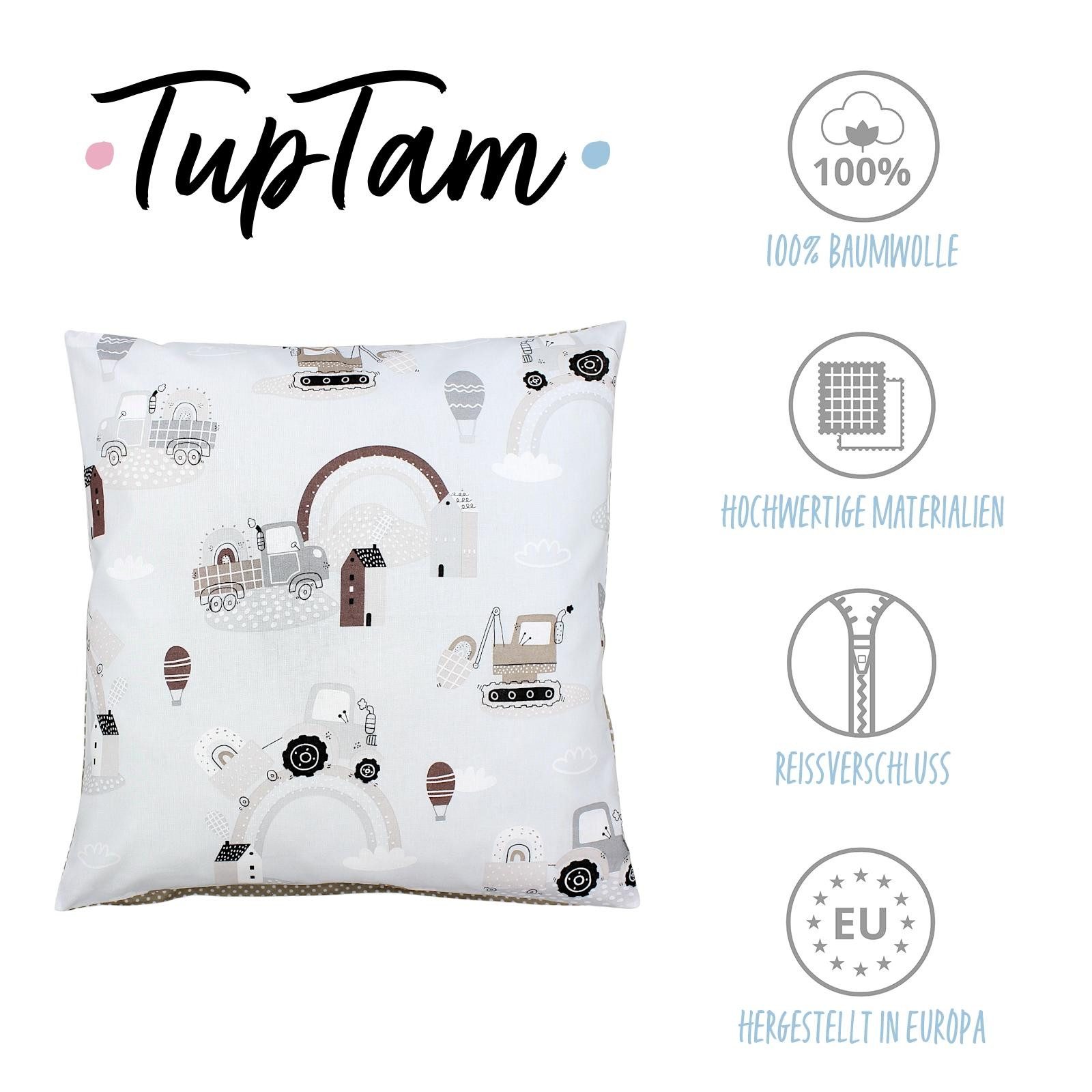 TupTam Kissenbezüge TupTam Kinder Kissenbezug Kissenhülle Dekorativ Gemuste günstig online kaufen