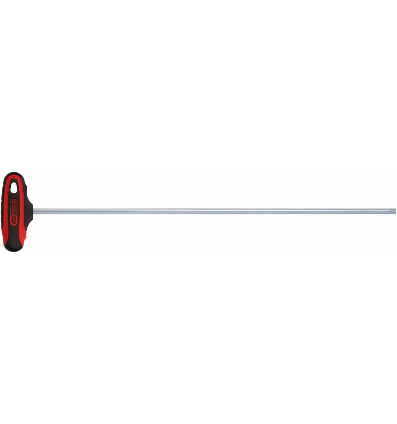 lang, ERGOTORQUEplus Stiftschlüssel T-Griff extra 4 mm RIBE Profil, Tools KS