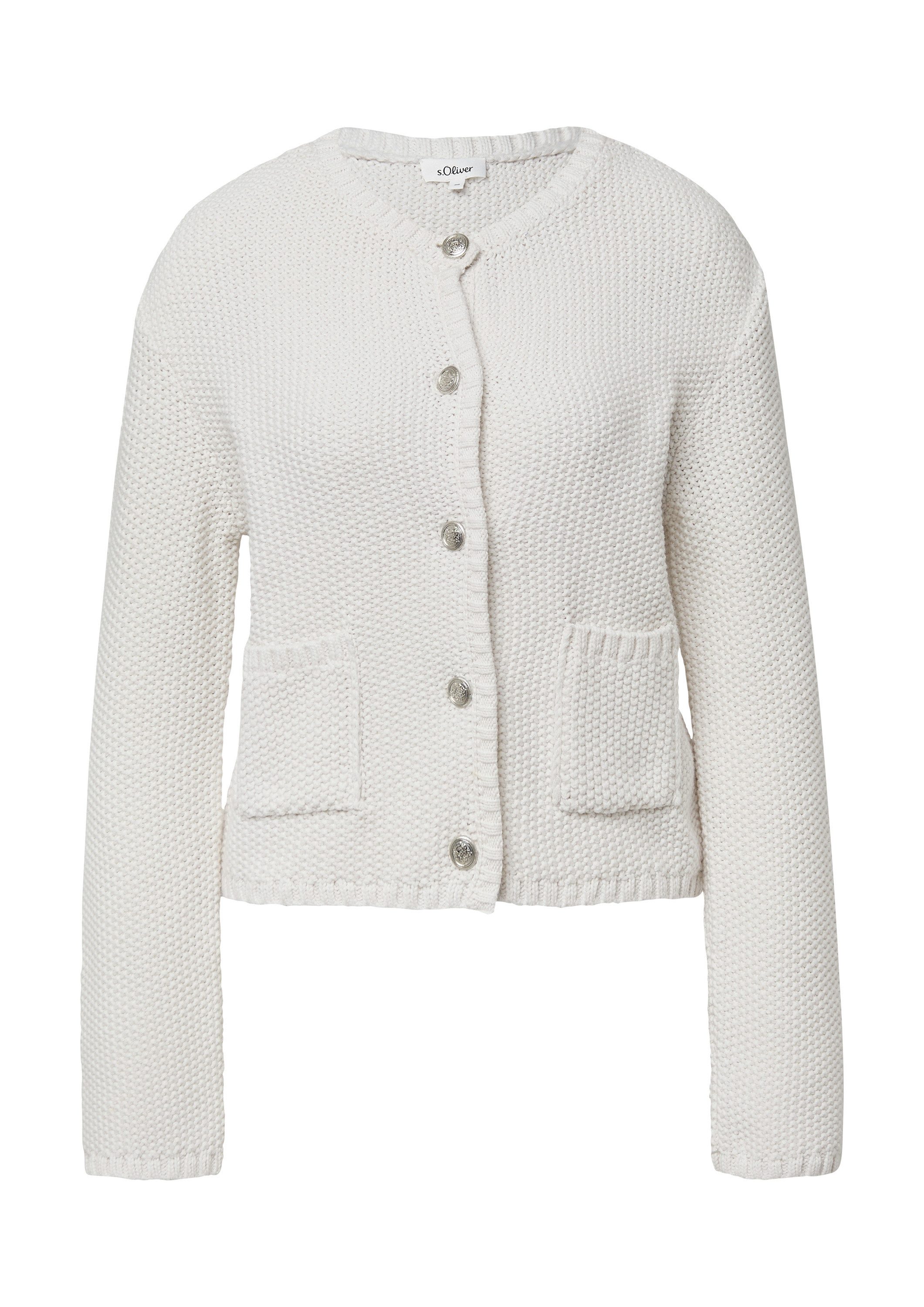 s.Oliver Cardigan Strickjacke Trachtenstrickjacke, Volksfest günstig online kaufen