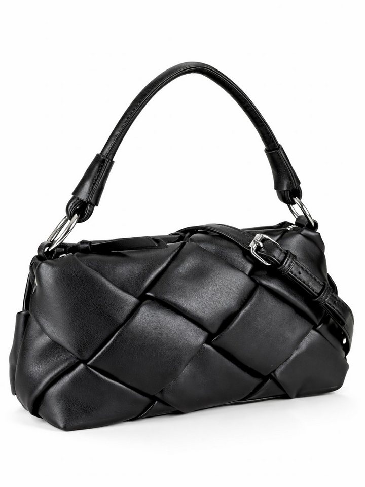 COLLEZIONE ALESSANDRO Schultertasche Giorgia, Elegante Flechttasche mit Trageriemen