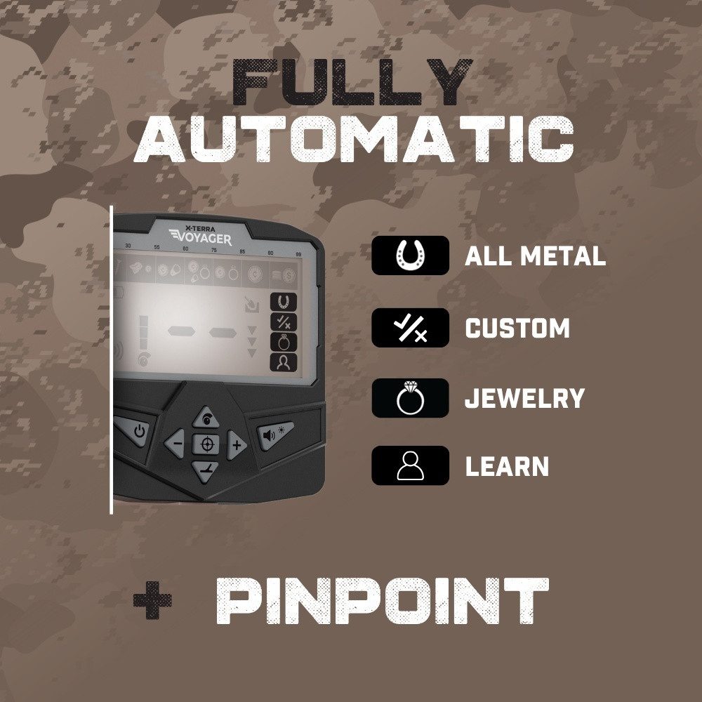 Minelab Metalldetektor X-Terra Voyager Tactical Metal Detector