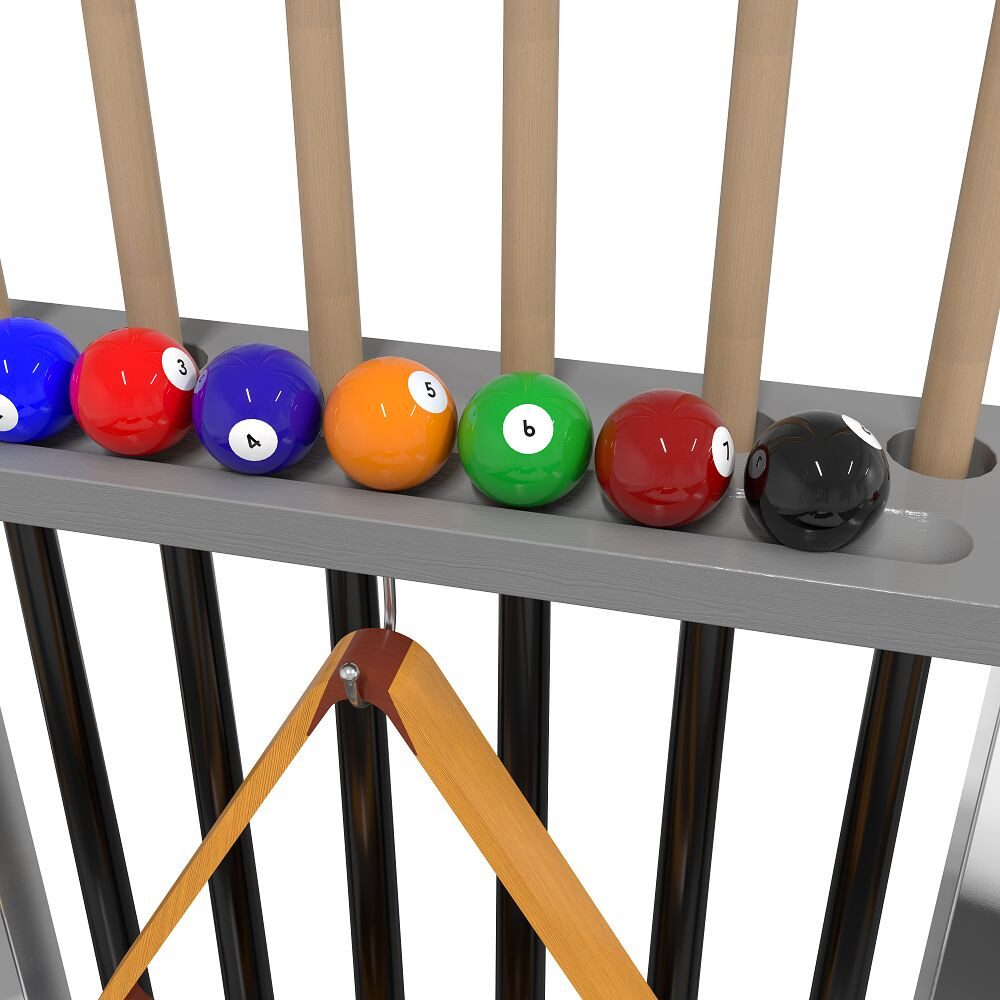 Stradivari Billardtisch Billard-Queue Ständer Francesca, Stilvolles, zeitloses Design