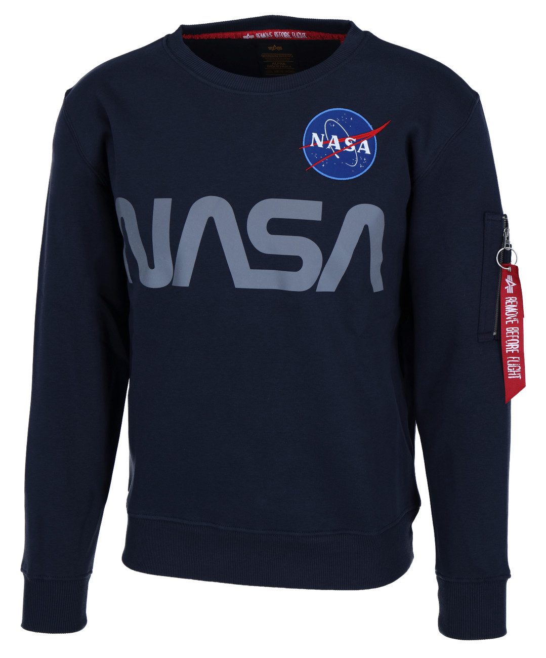 Alpha Industries Sweater "Alpha Industries Men - Sweatshirts NASA Reflectiv günstig online kaufen