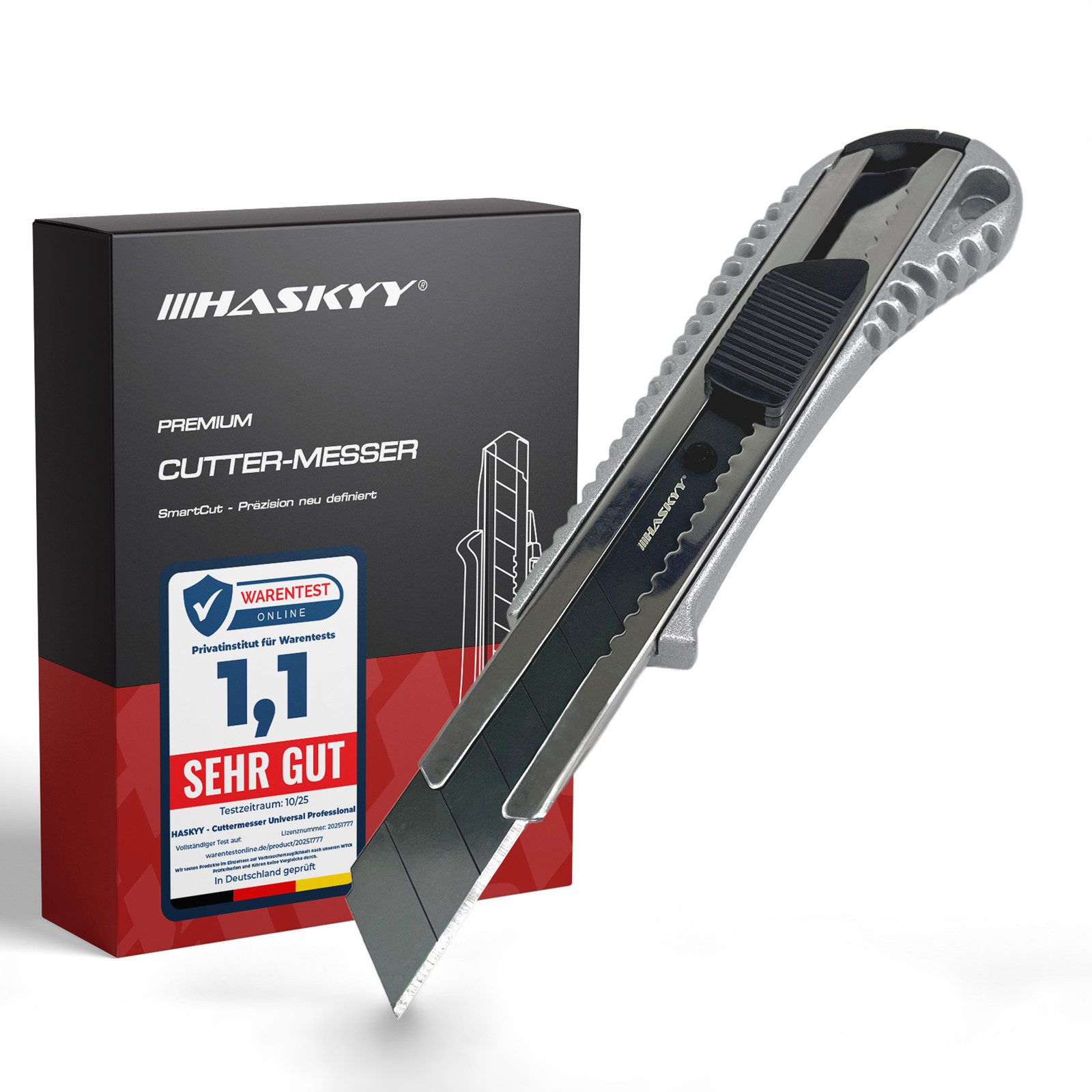 HASKYY Cuttermesser Cuttermesser Universal Professional Teppichmesser SK5 Klinge Cutter Me