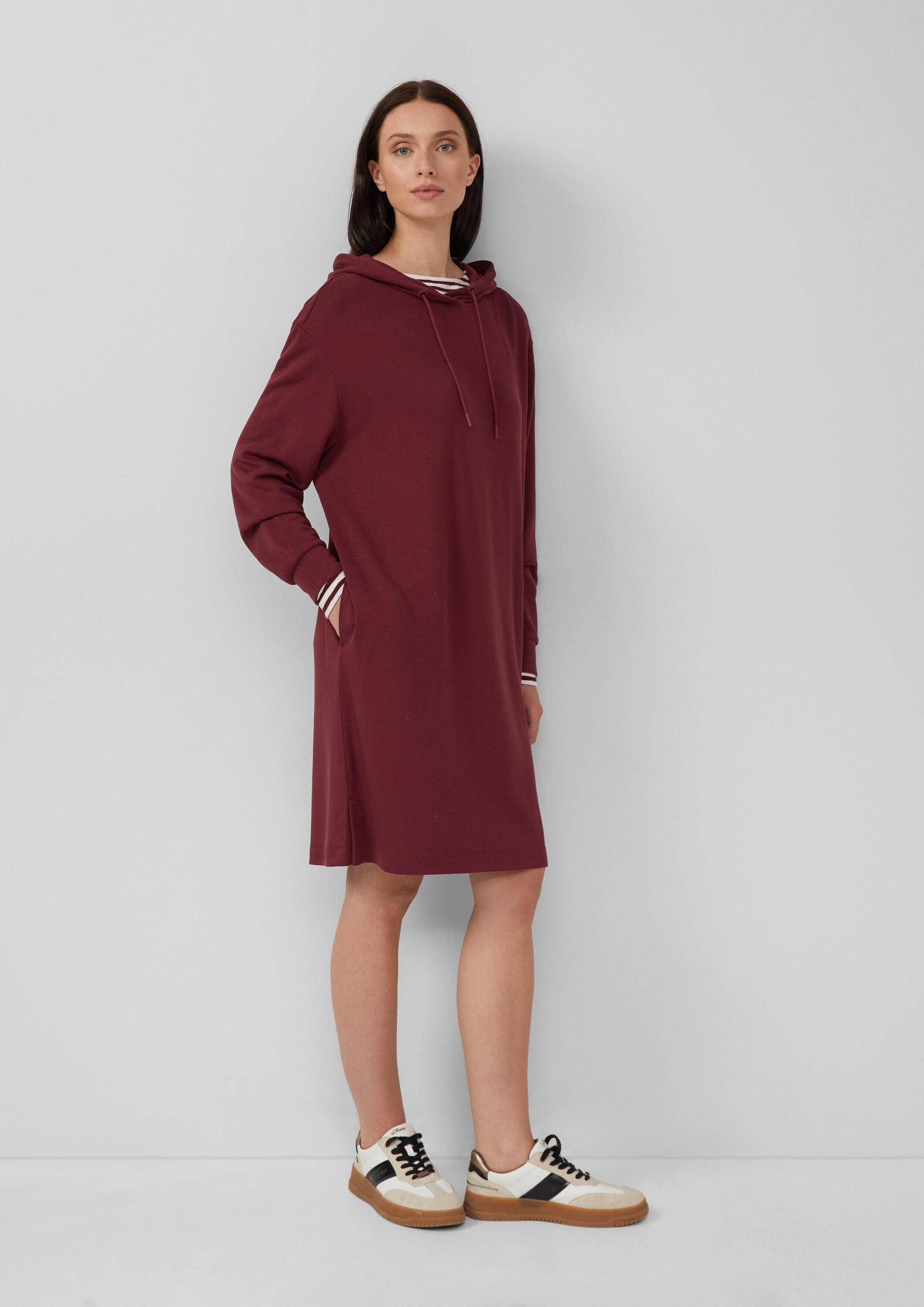 s.Oliver Midikleid Kleid Scuba-Kleid mit Eingrifftaschen günstig online kaufen