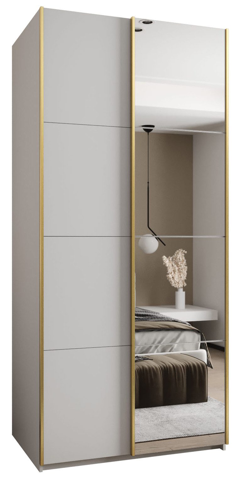 ABIKS MÖBEL Schwebetürenschrank LUX 3 hoher günstig online kaufen