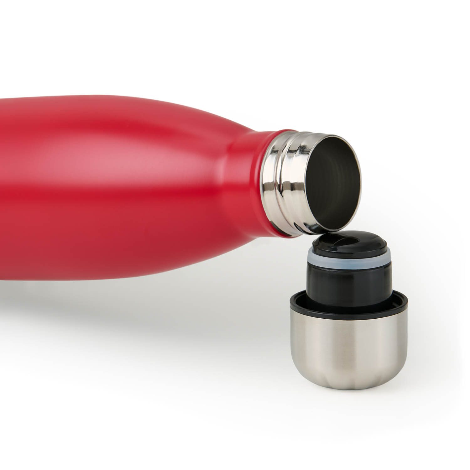 Blumtal Isolierflasche Thermoflasche Edelstahl - auslaufsiche Isolierflasche, BPA-frei, stundenlange Isolation von Warm & Kaltgetränken - rostbeständig – Bild 3 von 5