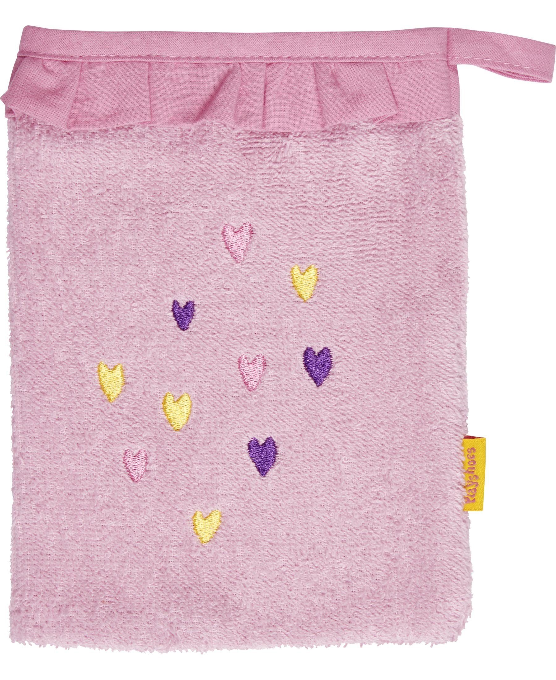 Playshoes Waschhandschuh Frottee-Waschhandschuh Einhorn