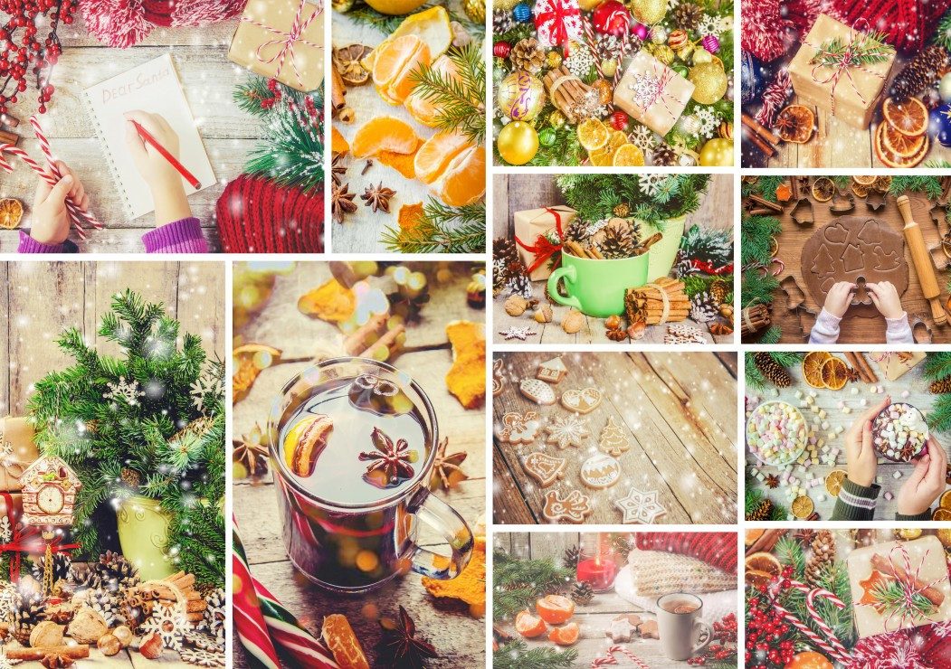 Puzzle Weihnachtssüßigkeiten