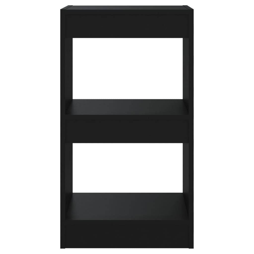 vidaXL Bücherregal Bücherregal/Raumteiler Schwarz 40x30x72 cm, günstig online kaufen