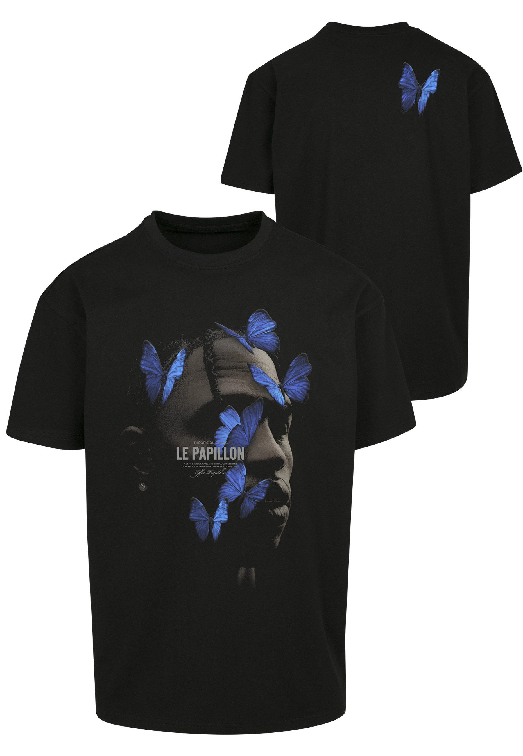 Upscale by Mister Tee Kurzarmshirt Upscale by Mister Tee Herren Le Papillon günstig online kaufen