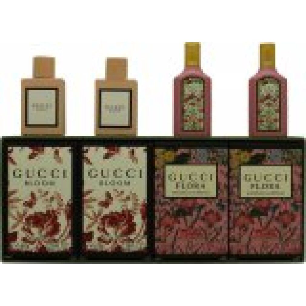 GUCCI Eau de Parfum Miniature Gift Set 2 x Bloom EDP + 2 x Flora EDP