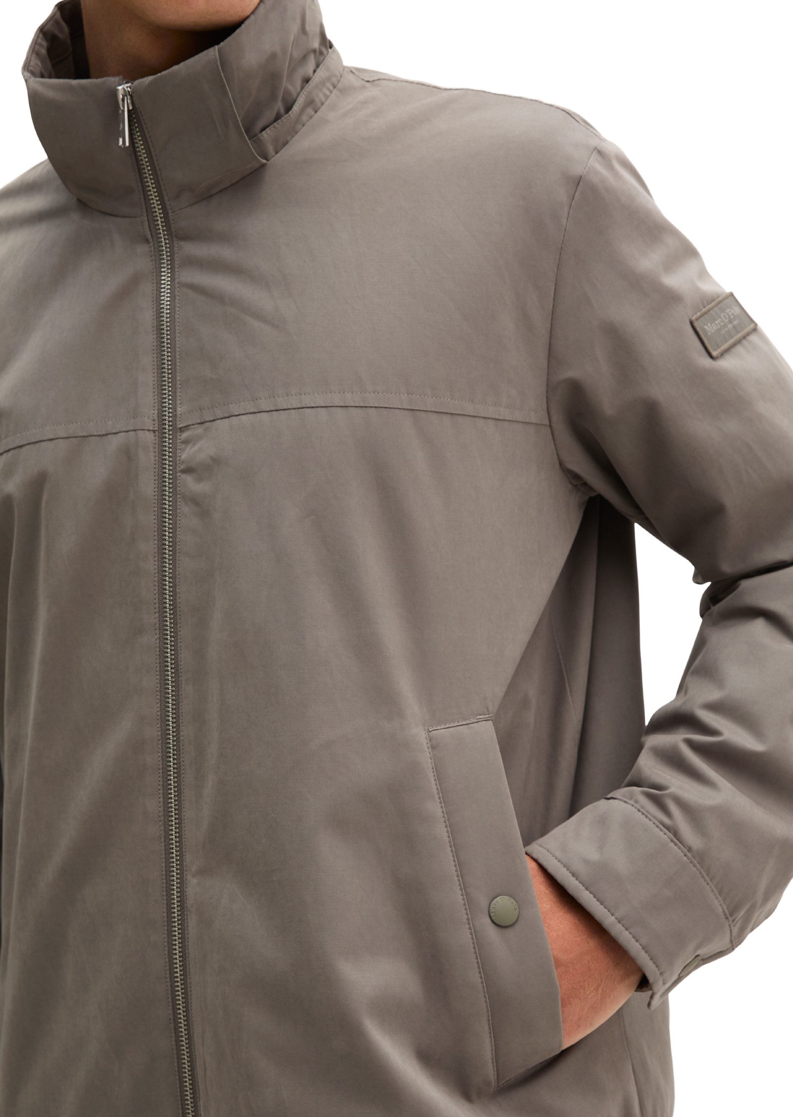 Marc O'Polo Blouson regular mit abnehmbarer Kapuze – Bild 3 von 5