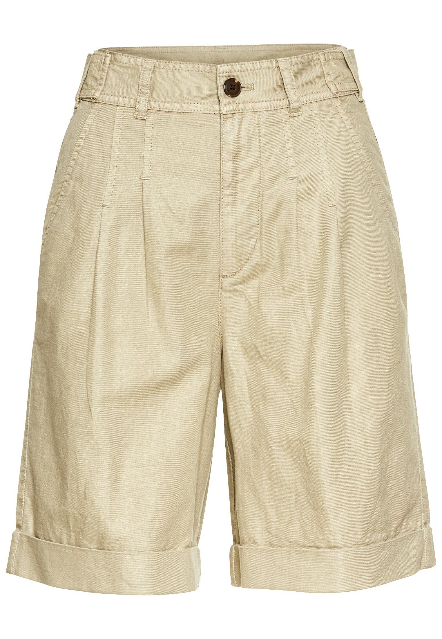 camel active Shorts aus Leinenmix