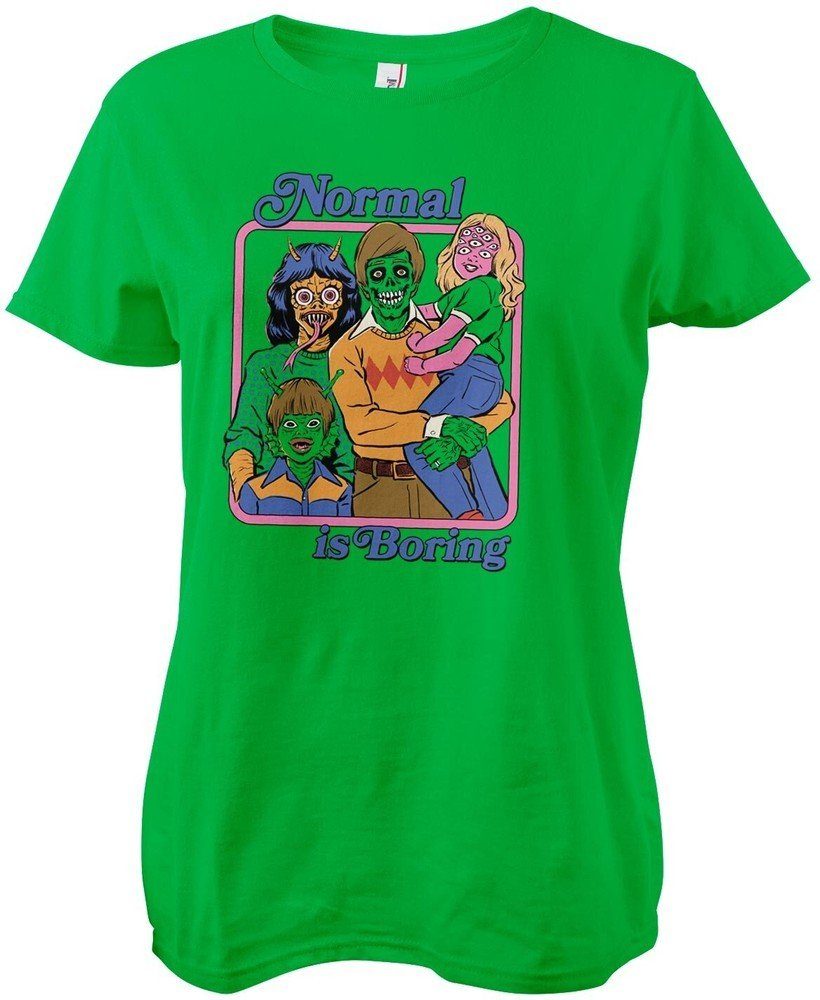 Steven Rhodes T-Shirt Normal Life Is Boring Girly Tee