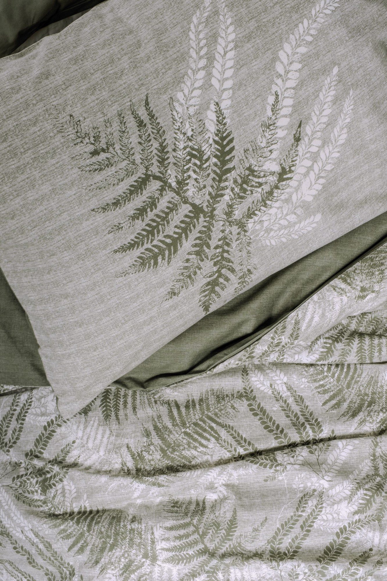 L'Essentiel Maison Bettwäsche Set Frond %100 Baumwolle, In 6 Größen verfügbar, 100% COTTON RANFORCE, 3 teilig, Atmungsaktiv & Biber Bettwäsche-Set