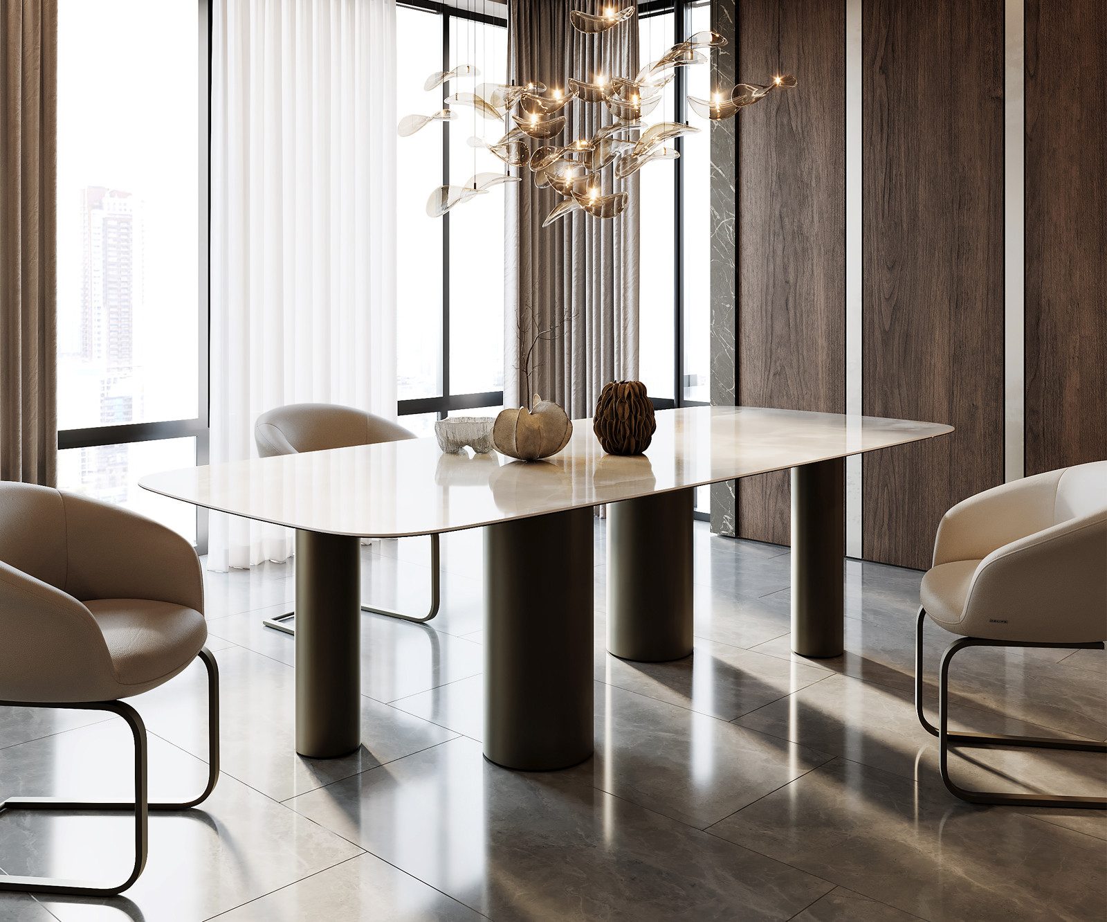 DELIFE Esstisch Edge, Boot Keramik Iris günstig online kaufen