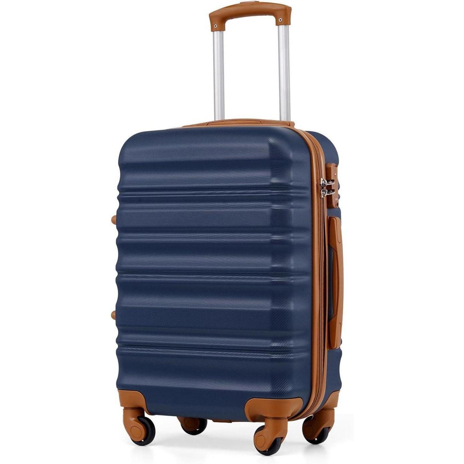 Hartschalen-Trolley Hartschalen-Koffer Trolley Rollkoffer Reisekoffer mit TSA-Schloss und
