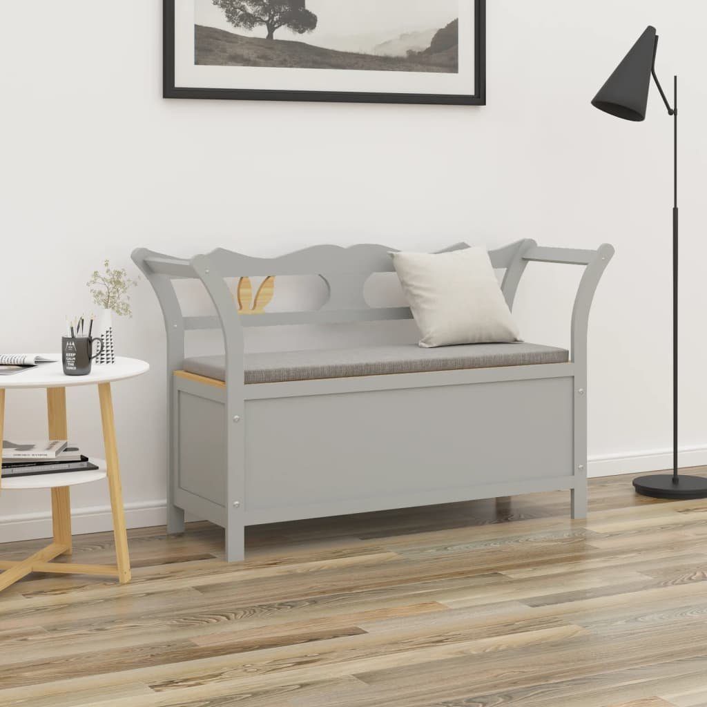 furnicato Truhenbank Sitzbank Grau 107x45x75,5 cm günstig online kaufen