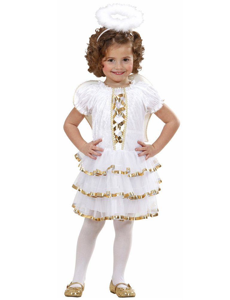 Widmann S.r.l. Engel-Kostüm »Engelskostüm für Kleinkinder mit Flügeln und  Heiligenschein - 3tlg. Kostümset« online kaufen | OTTO