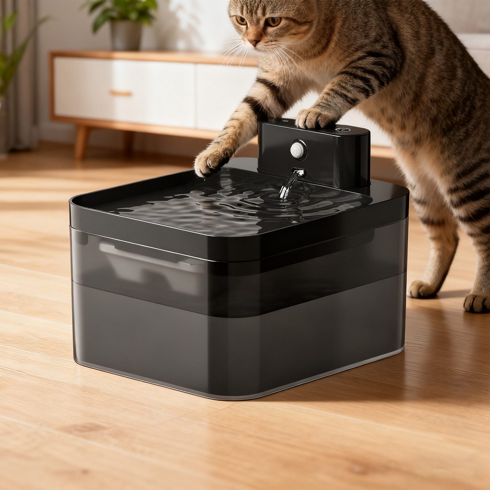 REDOM Trinkbrunnen Katzentrinkbrunnen automatischer Wasserspender für Haust günstig online kaufen