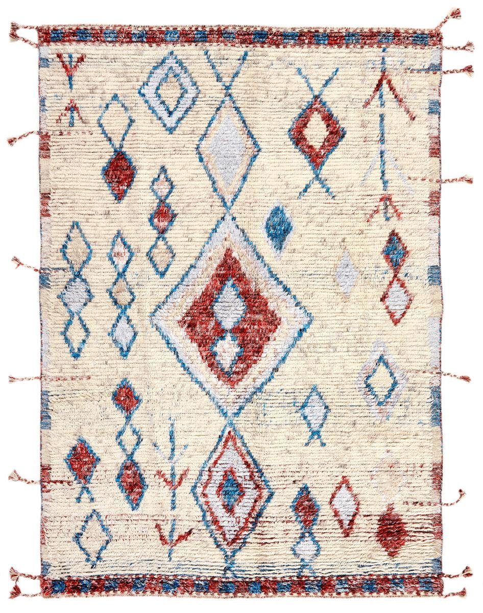 Orientteppich Berber Maroccan Design 171x241 Handgeknüpfter Moderner Orientteppich, Nain Trading, rechteckig, Höhe: 25 mm