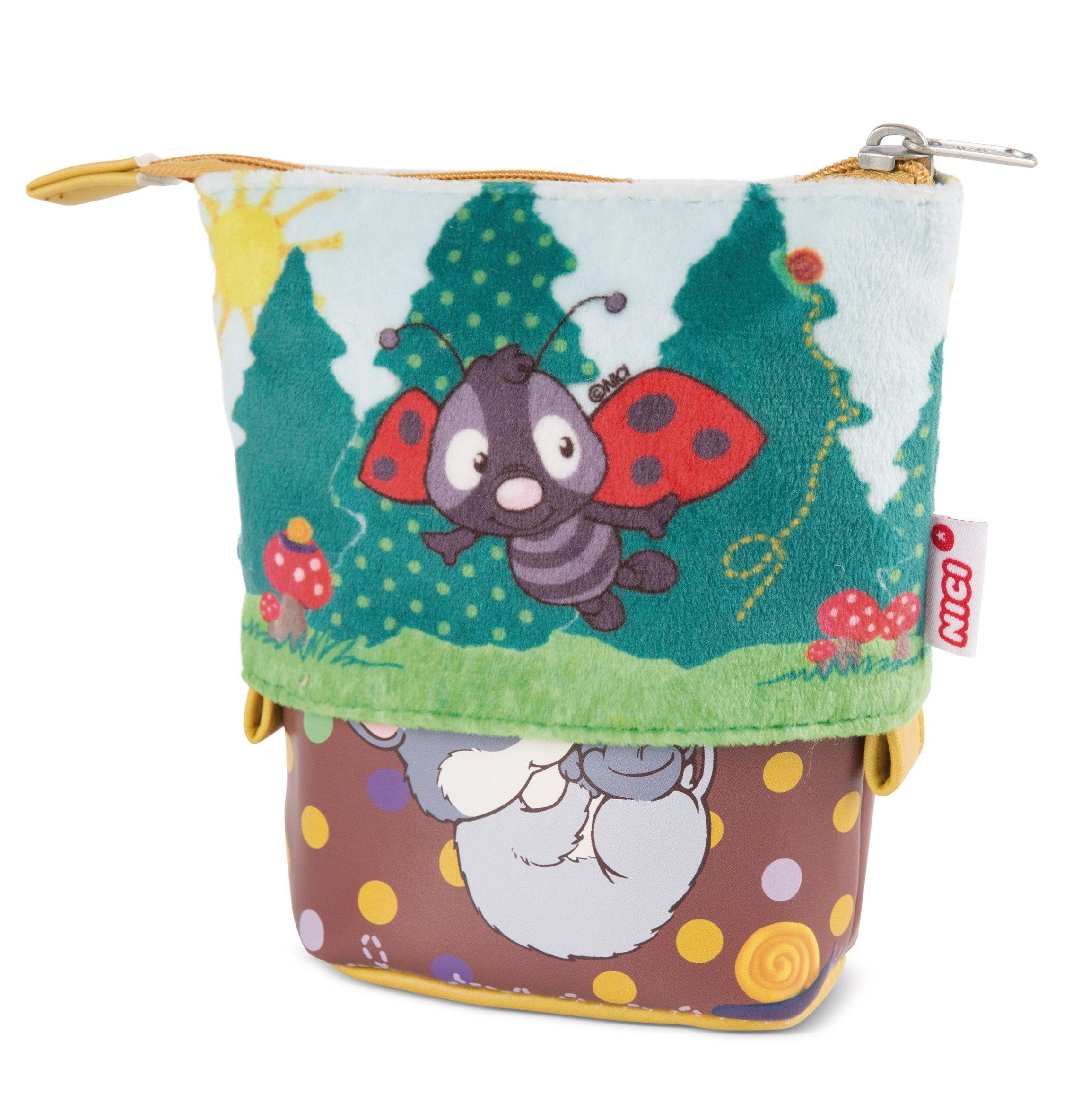 Nici Federmäppchen 48214- Forest Friends, 14 x 19,5 x 6,5 cm, (1-tlg)