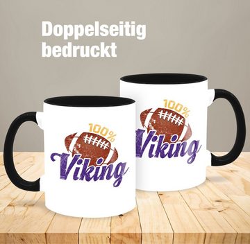 Shirtracer Tasse 100% Viking, Keramik, Kaffeetasse Hobby Geschenk