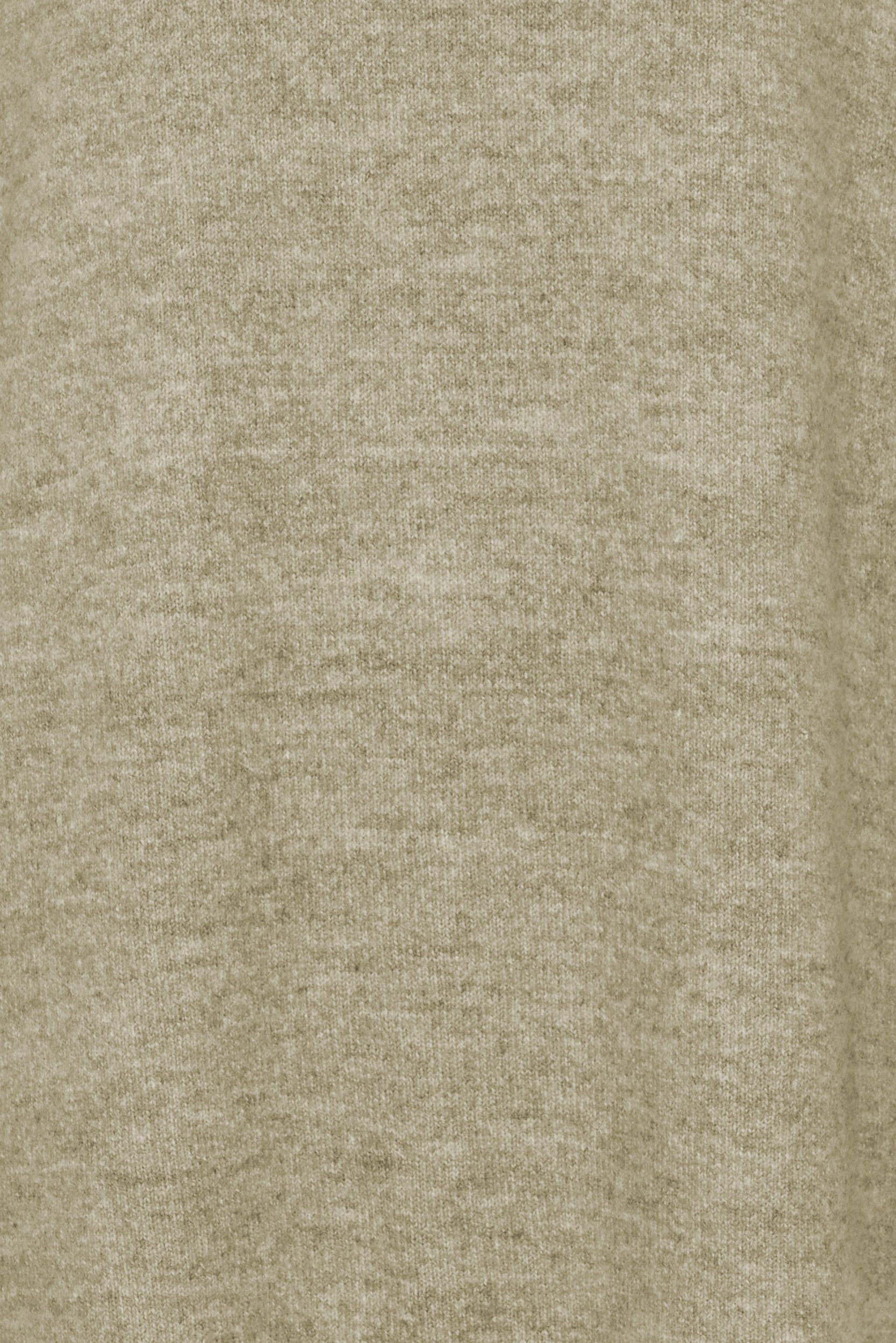 b.young Strickkleid Langes Long Dress Langarm BYOMUNA für (extralang) Recyceltes Material nachhaltig Locker geschnitten Fit Rundhals