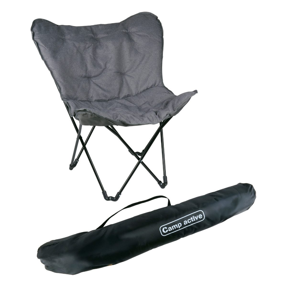 Camp Active Gartenstuhl Camp active Schmetterlingsstuhl Klappbar 70 x 60 x 90 cm