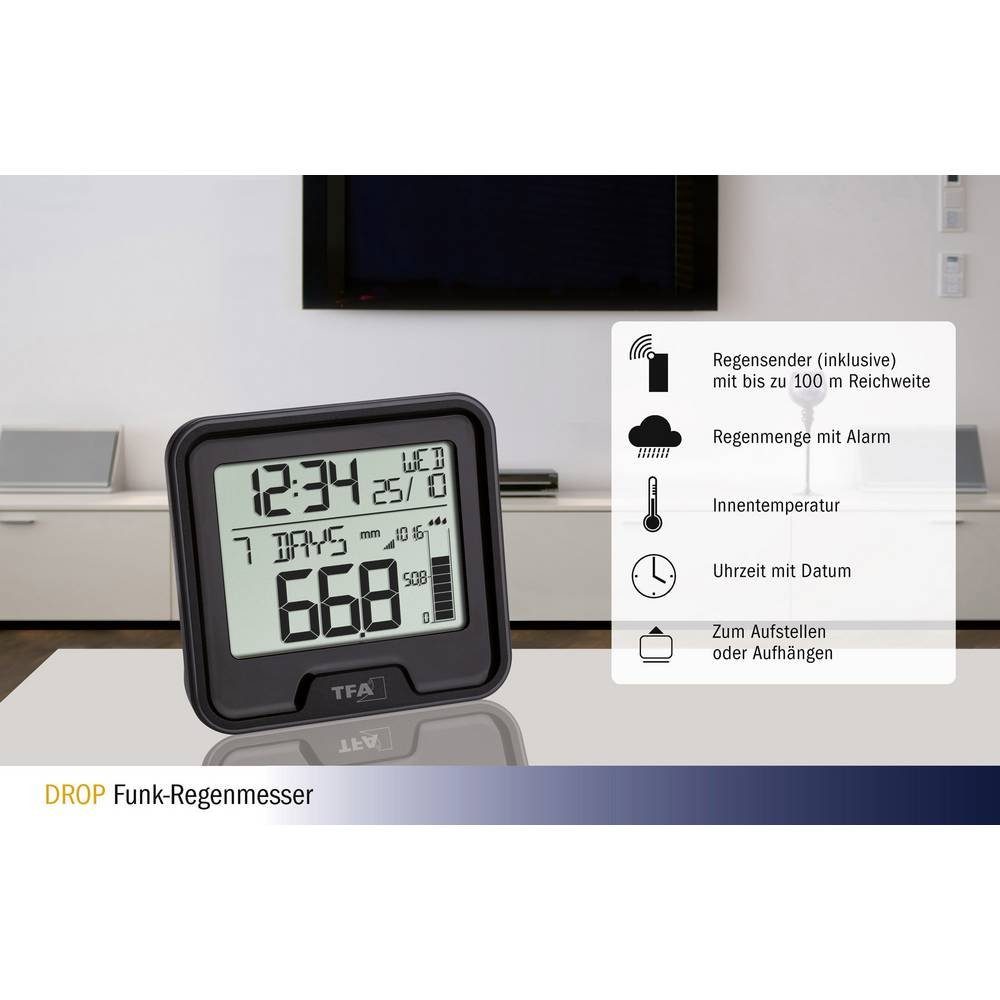TFA Dostmann Regenmesser 47.3005.01 Regenmesser