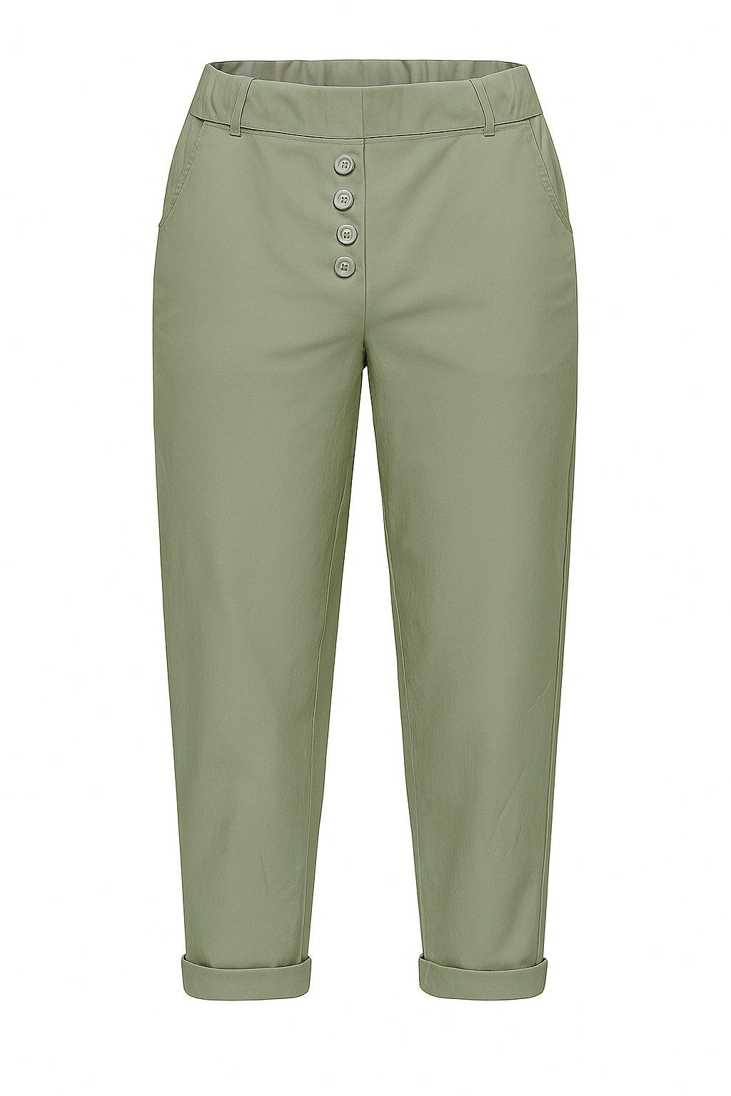 Stretch-Hose Damen Schlupfhose mit Stretch leichte Freizeithose