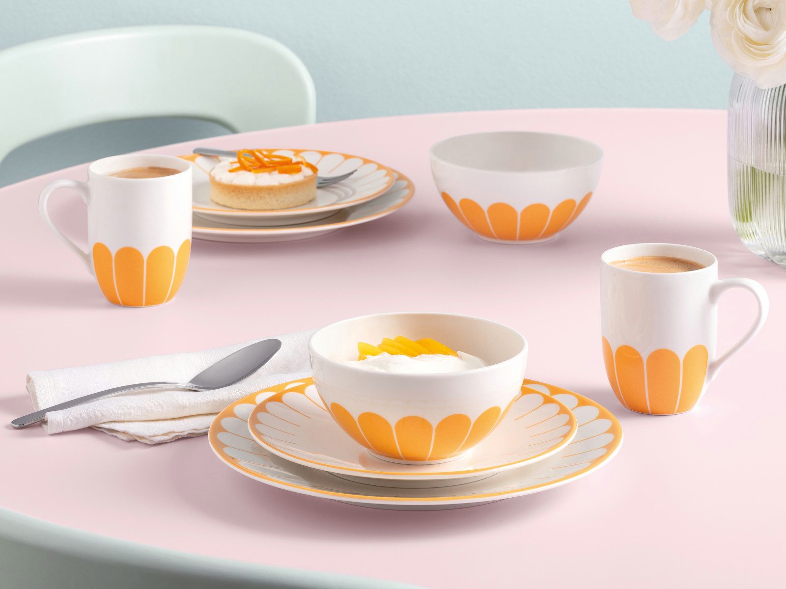 Villeroy & Boch Untertasse Fleur soleil Espresso-Untertasse 11,5cm