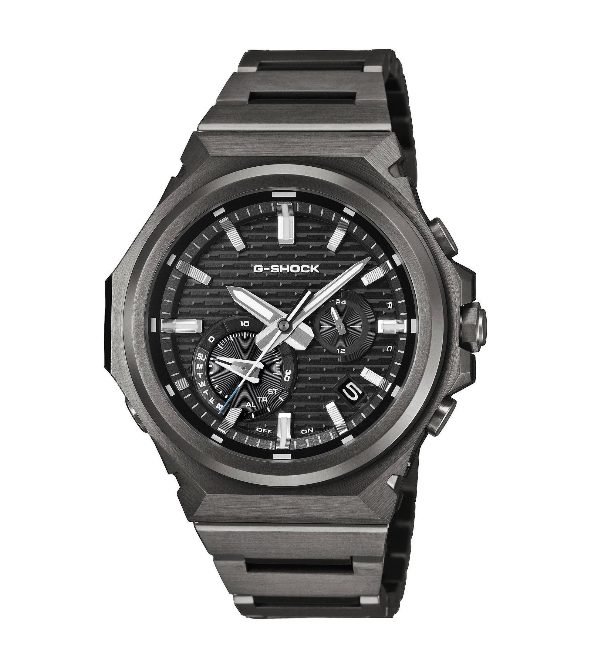 CASIO G-SHOCK Smartwatch, Solaruhr,Armbanduhr,Herrenuhr,Bluetooth,Stoppfunktion,Edelstahlarmband